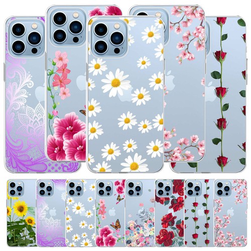 Flower printed phone case - printed,
